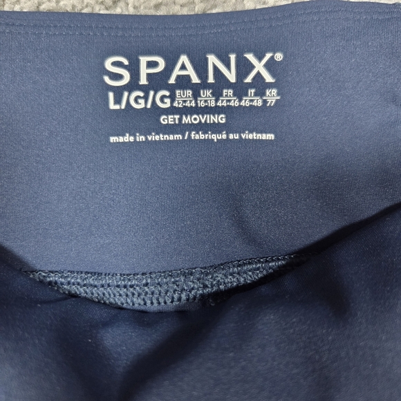 SPANX Get Moving Skort 14” Midnight Navy Blue NWT - Picture 9 of 13